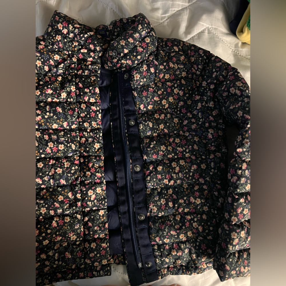 Girls polo bubble coat